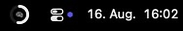 Menu bar style: ring